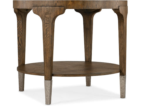 Hooker Furniture Living Room Chapman Round Side Table