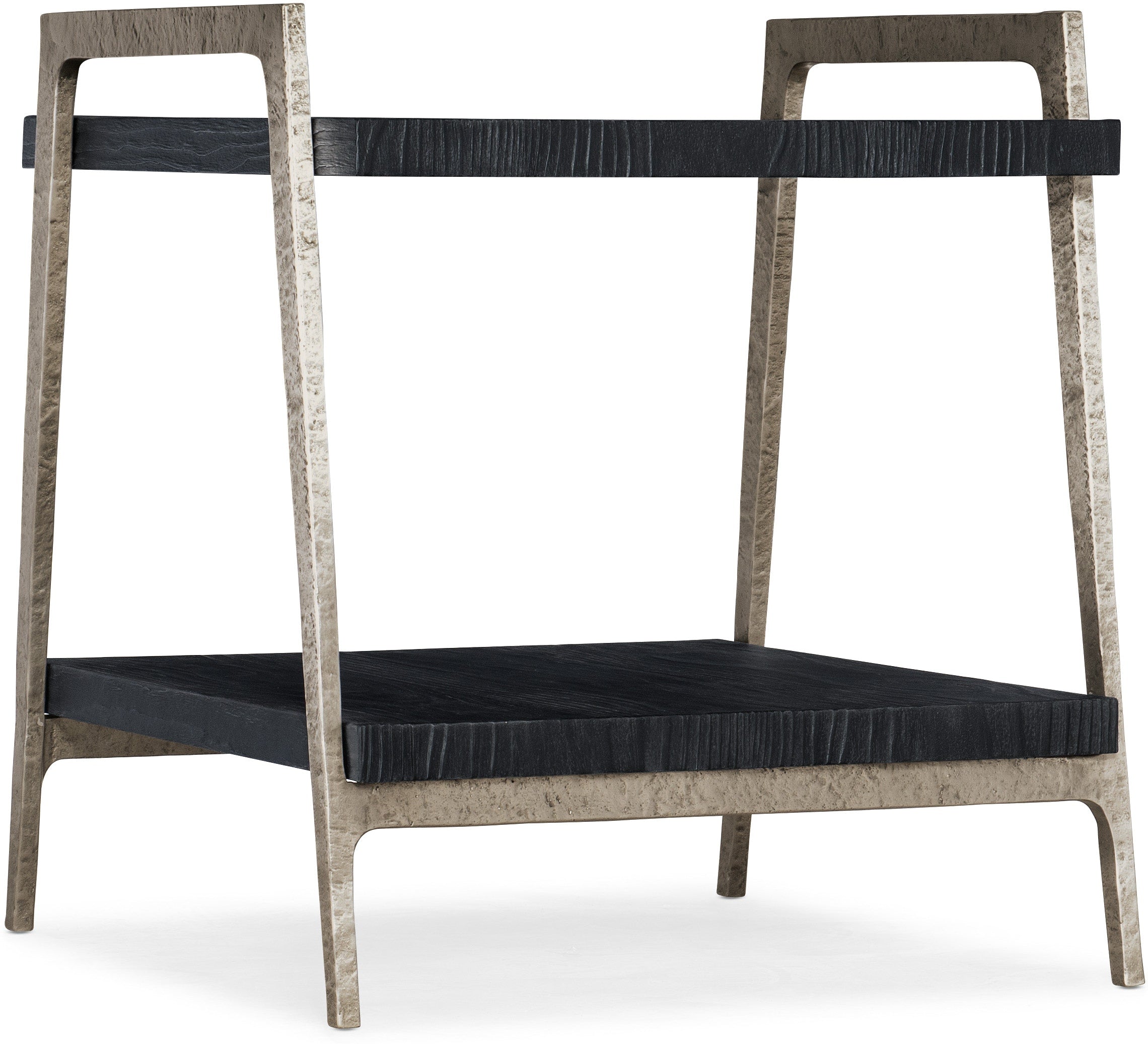 Hooker Furniture Living Room Chapman Shou Sugi Ban End Table