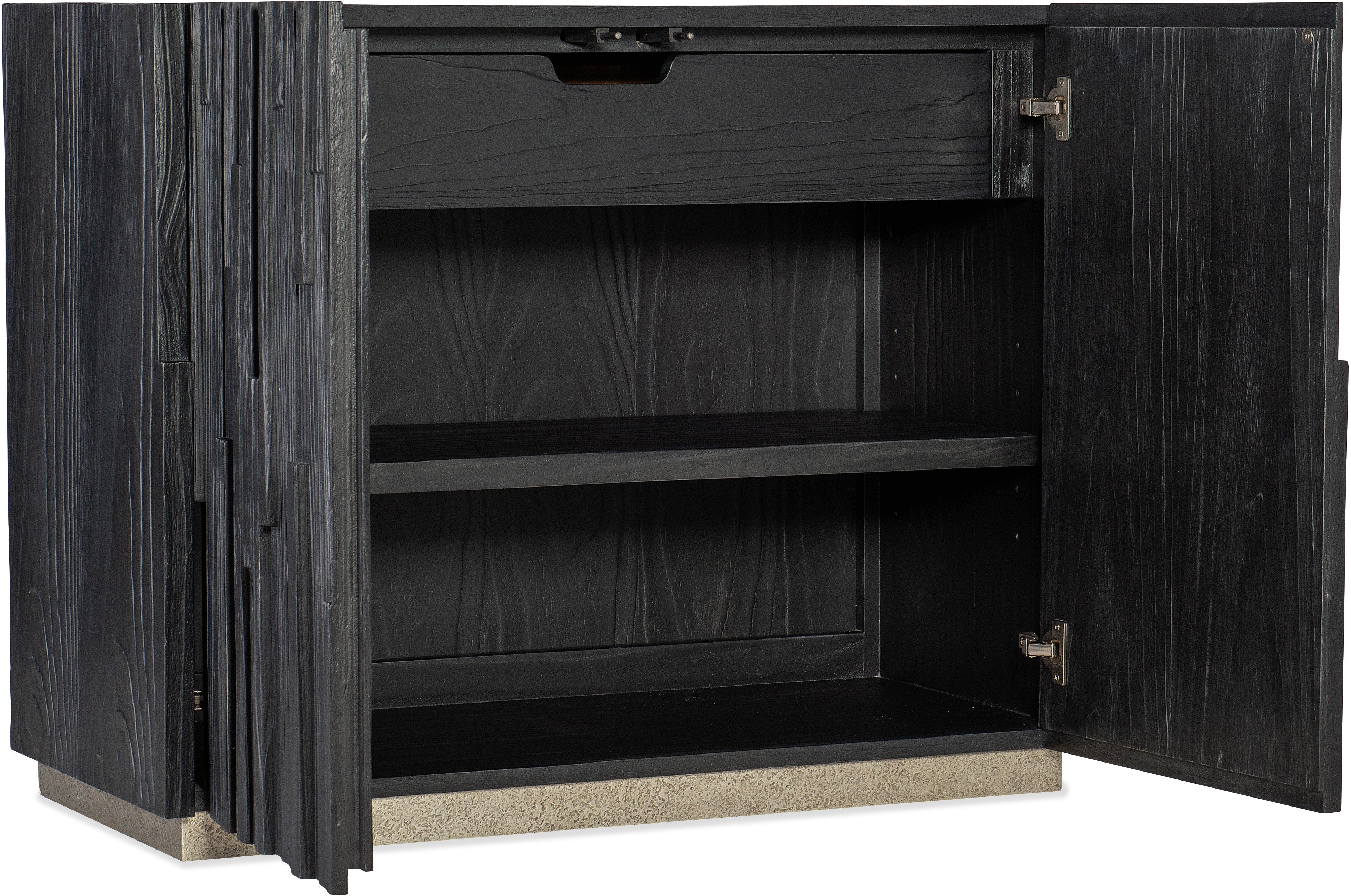 Hooker Furniture Living Room Chapman Shou Sugi Ban Accent Chest