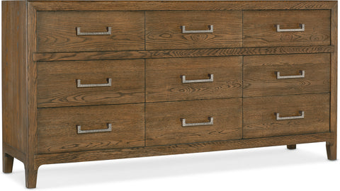 Hooker Furniture Bedroom Chapman Nine-Drawer Dresser