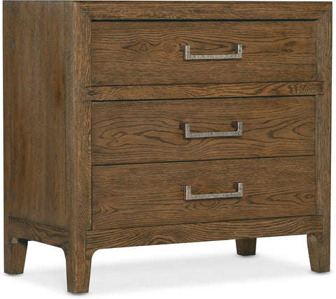 Hooker Furniture Bedroom Chapman Three-Drawer Nightstand