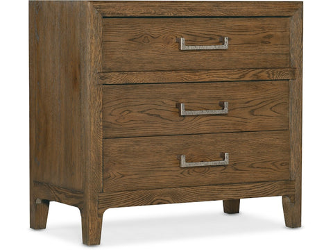 Hooker Furniture Bedroom Chapman Three-Drawer Nightstand