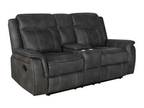 Coaster Lawrence Upholstered Tufted Back Motion Sofa Model 603504
