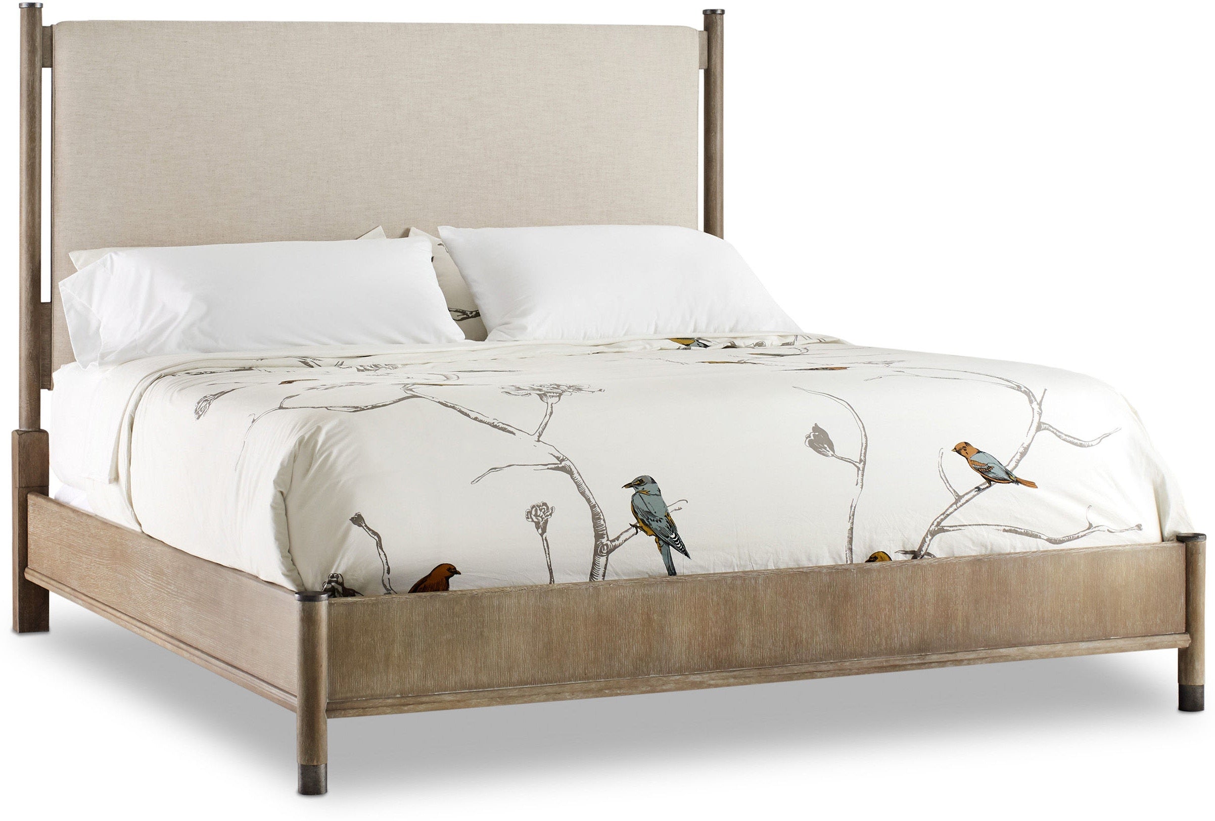 Hooker Furniture Bedroom Affinity Queen Upholstered Bed