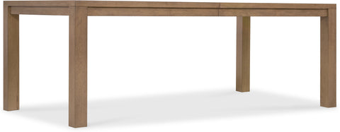 Hooker Furniture Casual Dining Sonnet Rectangle Dining Table with One 18-inch Leaf
