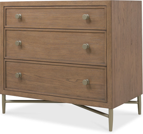 Hooker Furniture Bedroom Sonnet Three-Drawer Nightstand