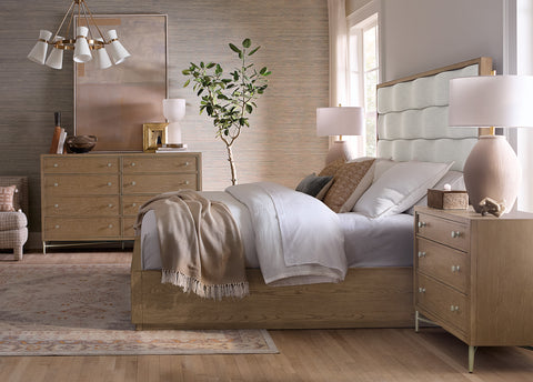 Hooker Furniture Bedroom Sonnet King Upholstered Bed