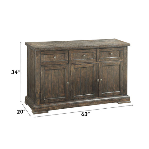 ACME Landon Salvage Brown Server Model 60744