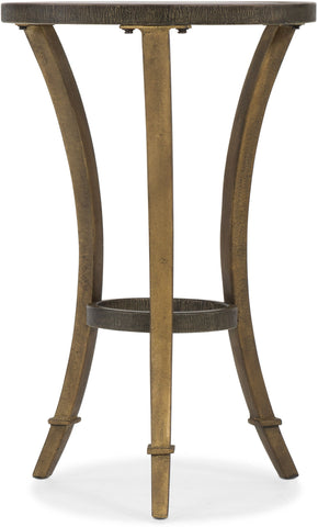 Hooker Furniture Living Room Round Accent Martini Table