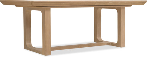 Hooker Furniture Casual Dining Banyon Bay Rectangle Dining Table with Two 20-inch Leaves