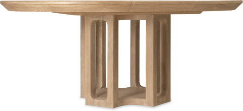 Hooker Furniture Casual Dining Banyon Bay Round Dining Table with One 18-inch Leaf
