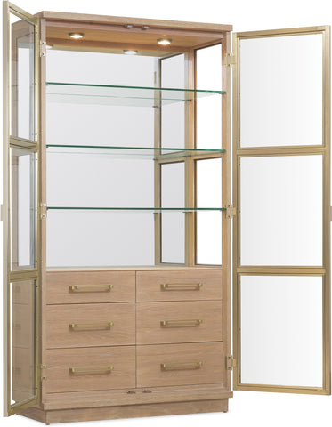 Hooker Furniture Casual Dining Banyon Bay Display Cabinet