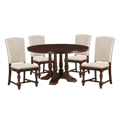 Tanner Cherry Dining Table Model 60835 By ACME Furniture