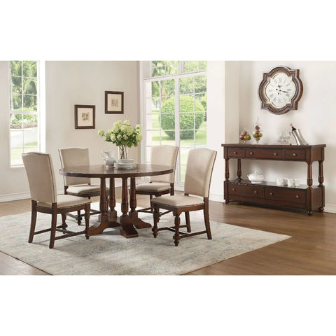 Tanner Cherry Dining Table Model 60835 By ACME Furniture