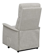 Coaster Herrera Power Lift Recliner with Wired Remote Beige Model 609407P