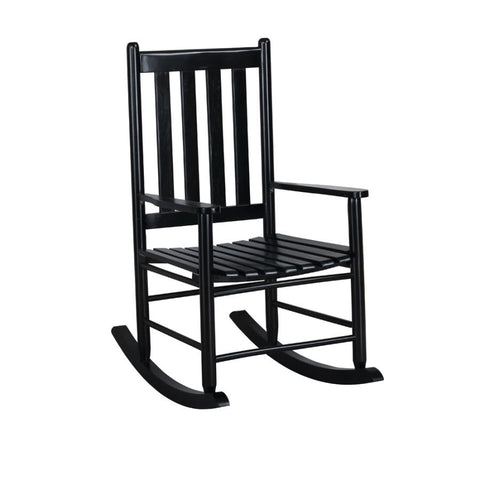 Coaster Annie Slat Back Wooden Rocking Chair Black Model 609456