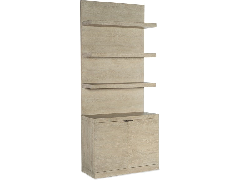 Hooker Furniture Home Office Cascade Bookcase Base and Hutch