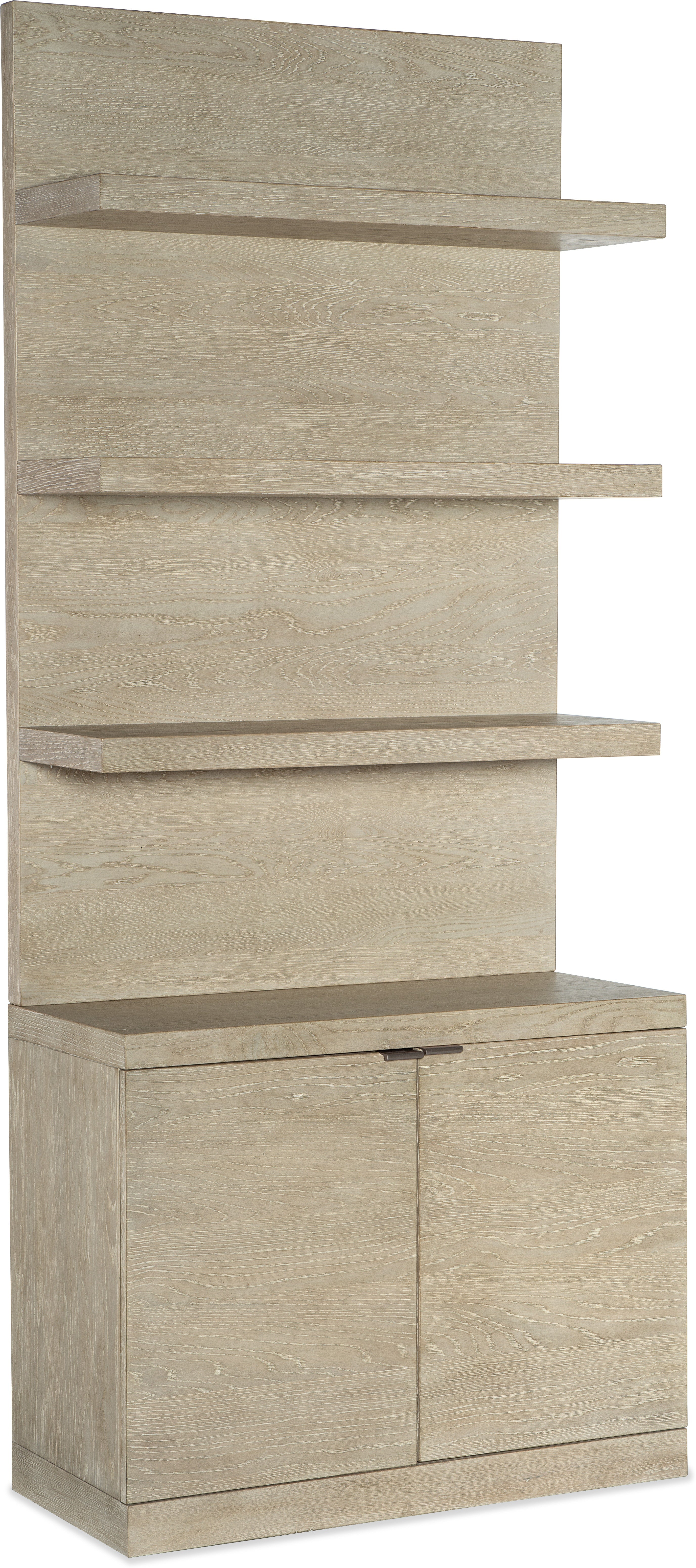 Hooker Furniture Home Office Cascade Bookcase Base and Hutch