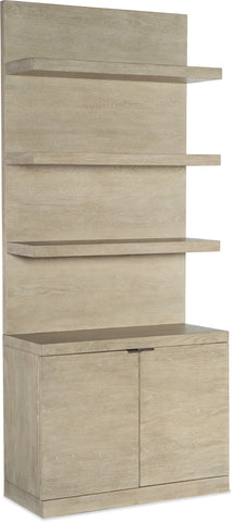 Hooker Furniture Home Office Cascade Bookcase Base and Hutch