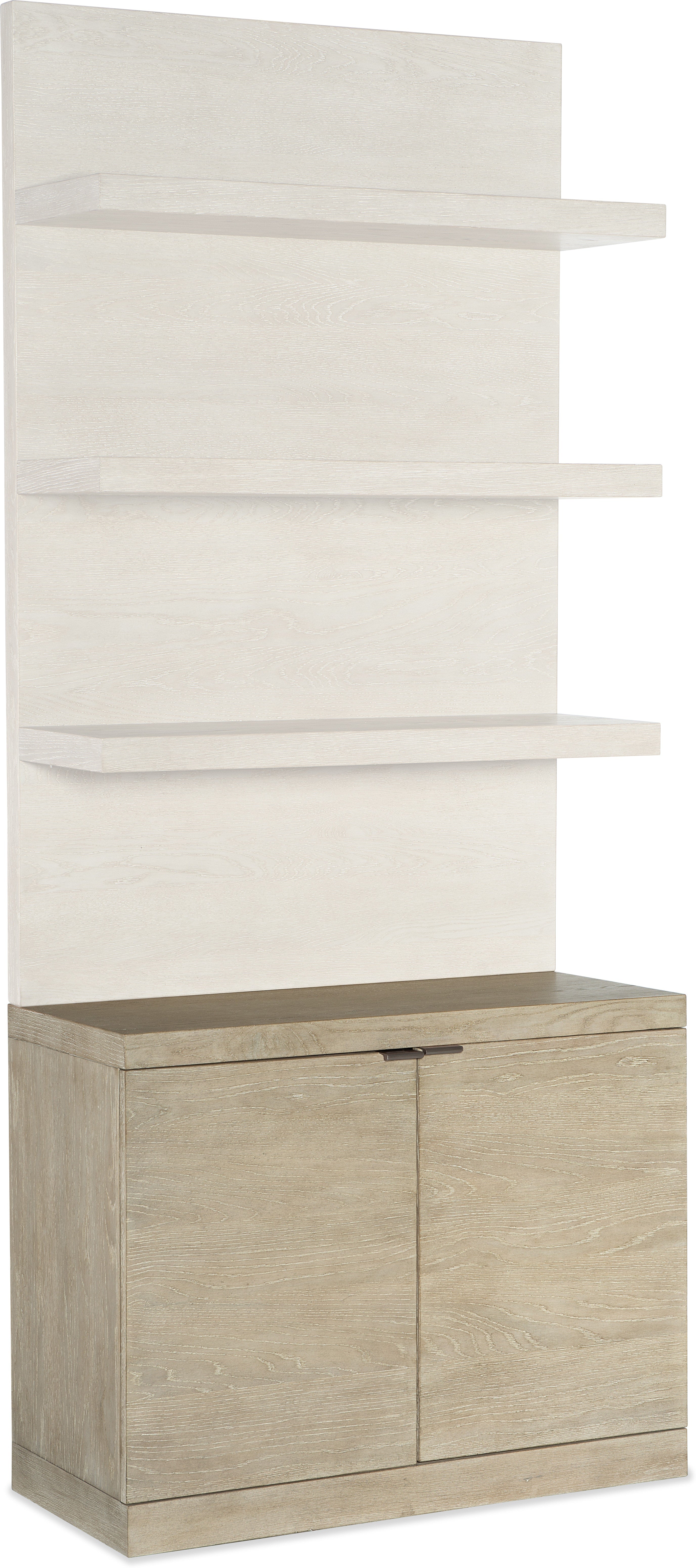 Hooker Furniture Home Office Cascade Bookcase Base and Hutch