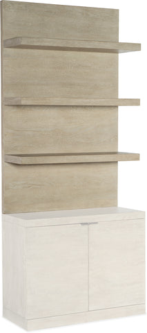 Hooker Furniture Home Office Cascade Bookcase Base and Hutch