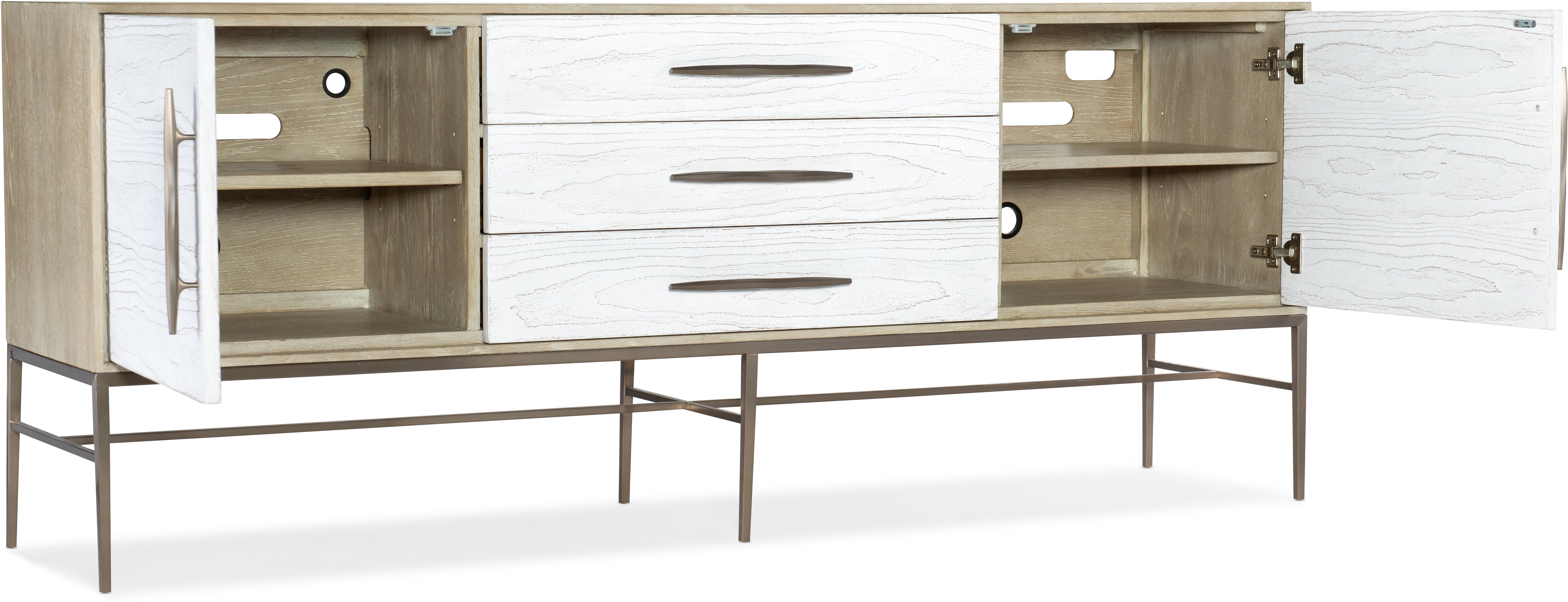 Hooker Furniture Home Entertainment Cascade Entertainment Console