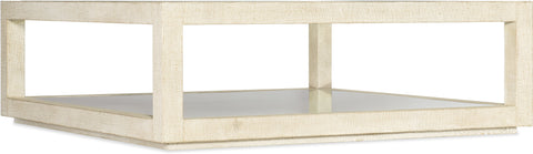 Hooker Furniture Living Room Cascade Square Cocktail Table