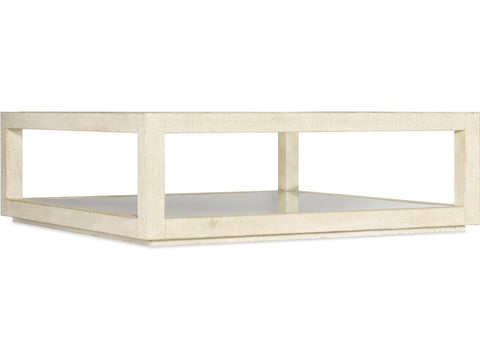 Hooker Furniture Living Room Cascade Square Cocktail Table
