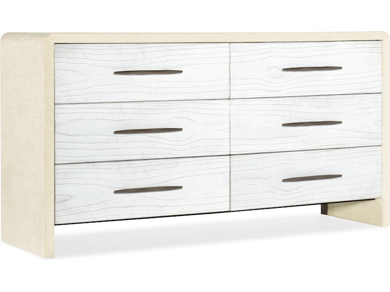 Hooker Furniture Bedroom Cascade Six-Drawer Dresser