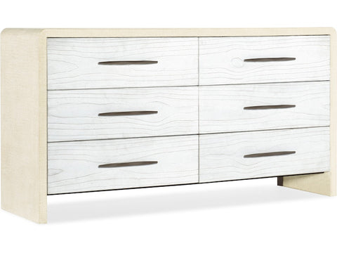 Hooker Furniture Bedroom Cascade Six-Drawer Dresser