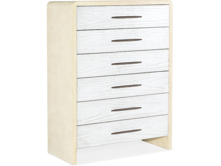 Hooker Furniture Bedroom Cascade Six-Drawer Chest