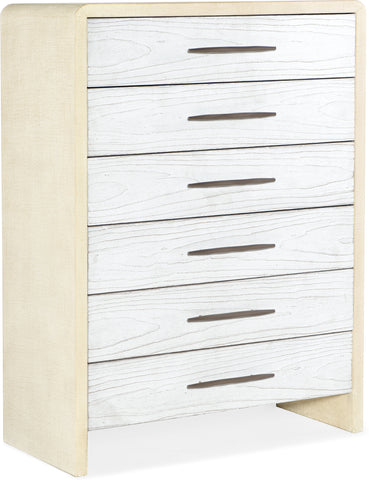 Hooker Furniture Bedroom Cascade Six-Drawer Chest