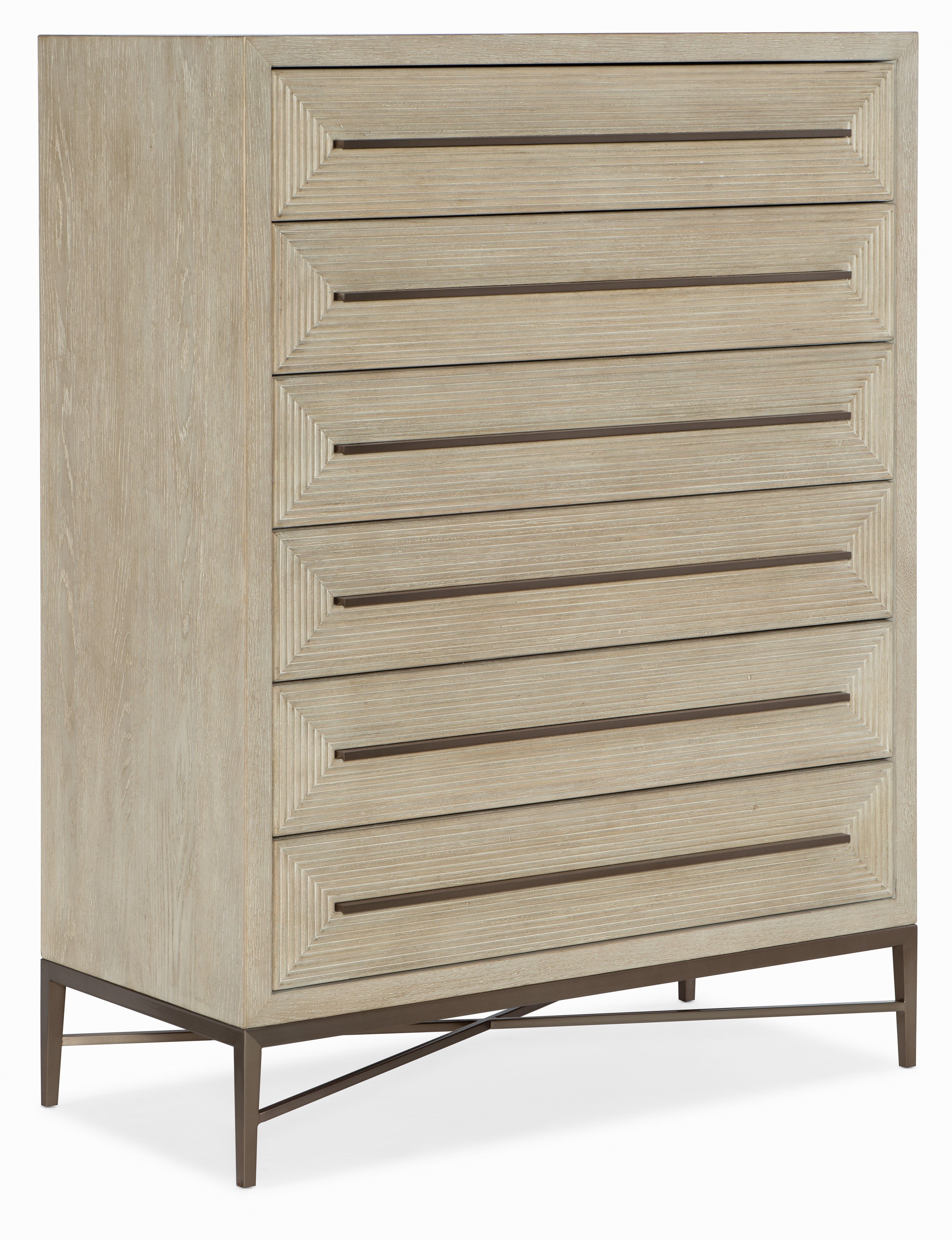 Hooker Furniture Bedroom Cascade Six-Drawer Chest
