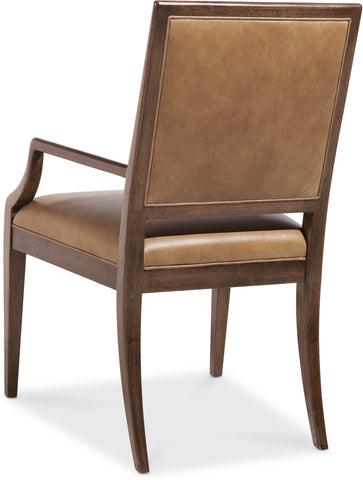 Hooker Furniture Casual Dining Archives Leather Arm Chair-2 per ctn/price ea