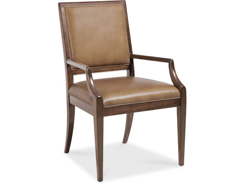 Hooker Furniture Casual Dining Archives Leather Arm Chair-2 per ctn/price ea