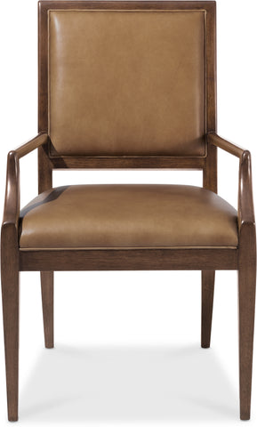 Hooker Furniture Casual Dining Archives Leather Arm Chair-2 per ctn/price ea