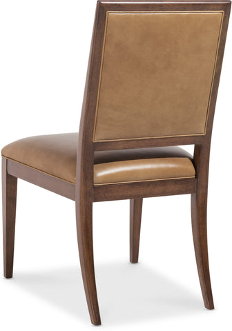 Hooker Furniture Casual Dining Archives Leather Side Chair-2 per ctn/price ea