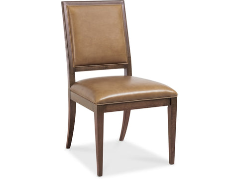 Hooker Furniture Casual Dining Archives Leather Side Chair-2 per ctn/price ea