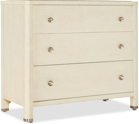 Hooker Furniture Bedroom Archives Raffia Three-Drawer Chest
