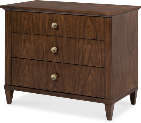 Hooker Furniture Bedroom Archives Three-Drawer Nightstand