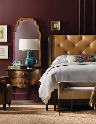 Hooker Furniture Bedroom Archives King Leather Bed