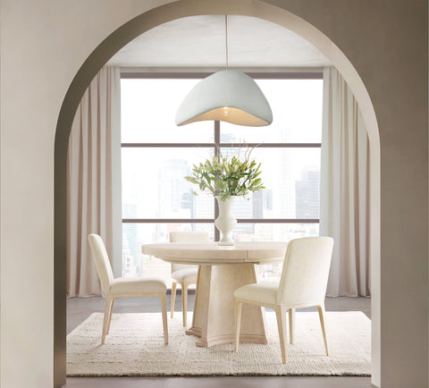 Hooker Furniture Casual Dining Westwood Round Dining Table with One 20-inch Leaf