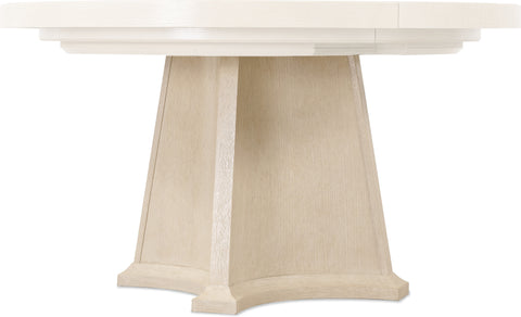 Hooker Furniture Casual Dining Westwood Round Dining Table with One 20-inch Leaf