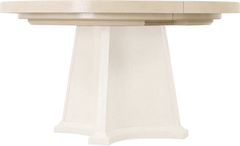 Hooker Furniture Casual Dining Westwood Round Dining Table with One 20-inch Leaf
