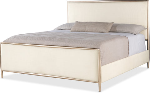 Hooker Furniture Bedroom Westwood King Upholstered Metal Bed