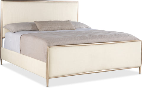 Hooker Furniture Bedroom Westwood California King Upholstered Metal Bed