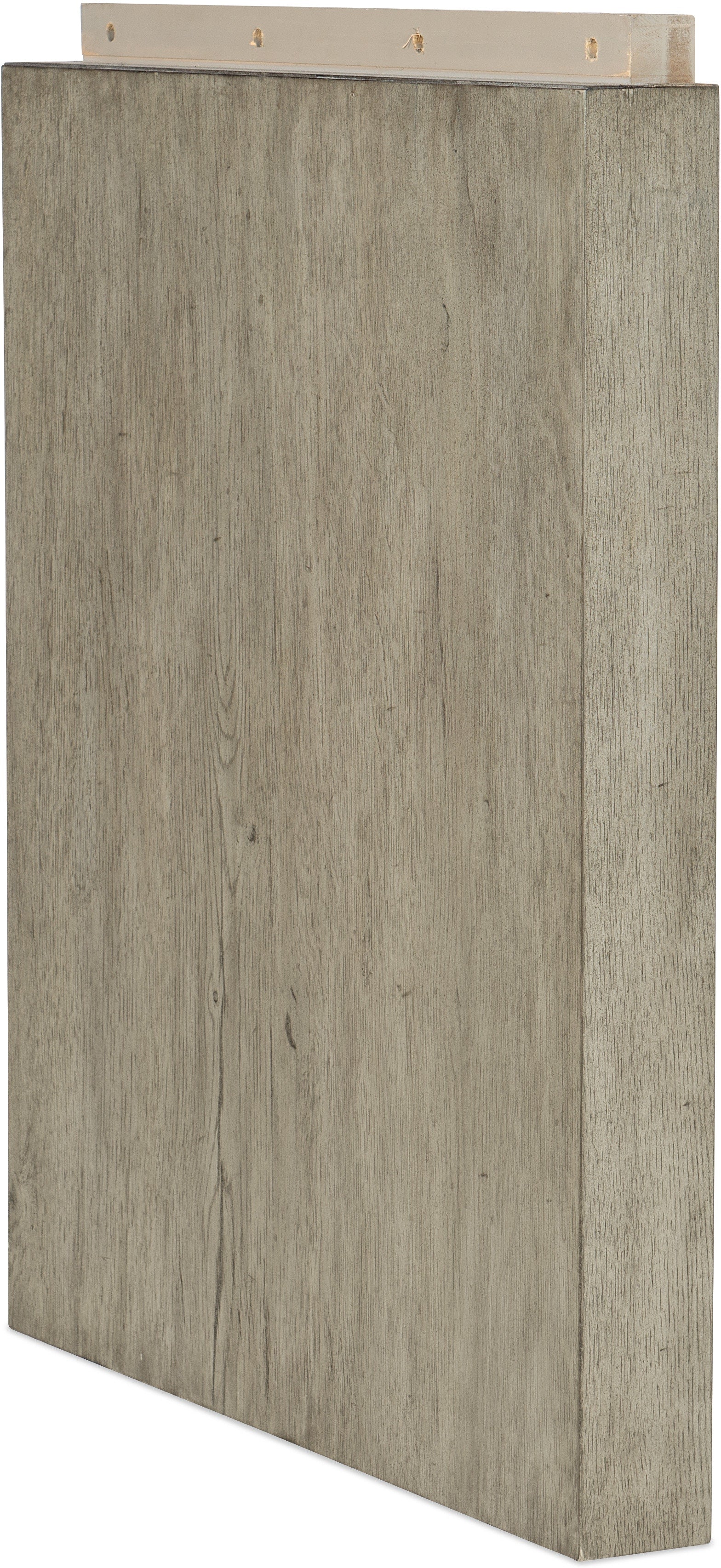 Hooker Furniture Home Office Linville Falls Desk - 84in Top-Lateral File and Leg