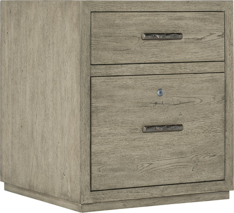 Hooker Furniture Home Office Linville Falls Desk - 96in Top-Small File-Lateral File and Leg