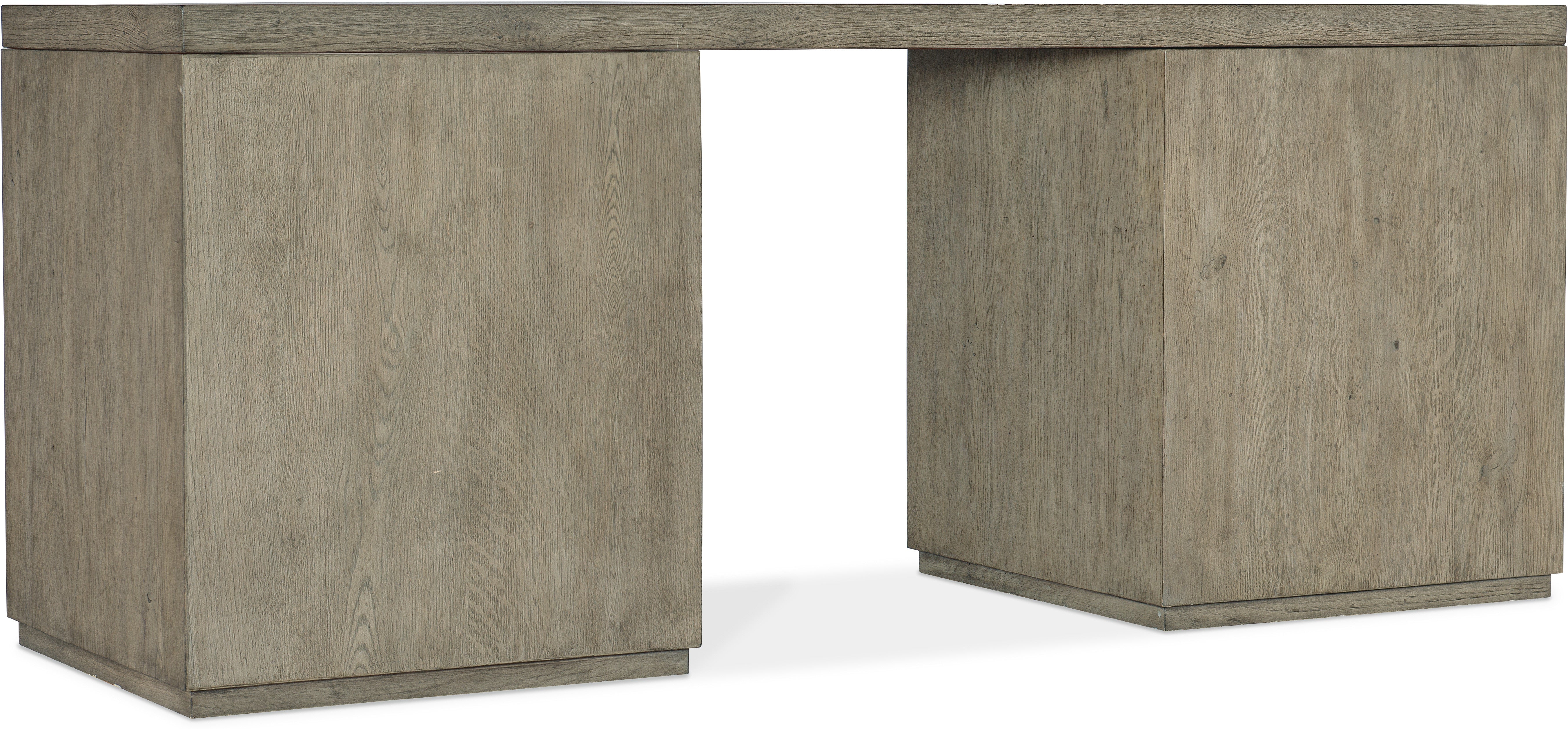 Hooker Furniture Home Office Linville Falls Desk - 72in Top-2 Small Files