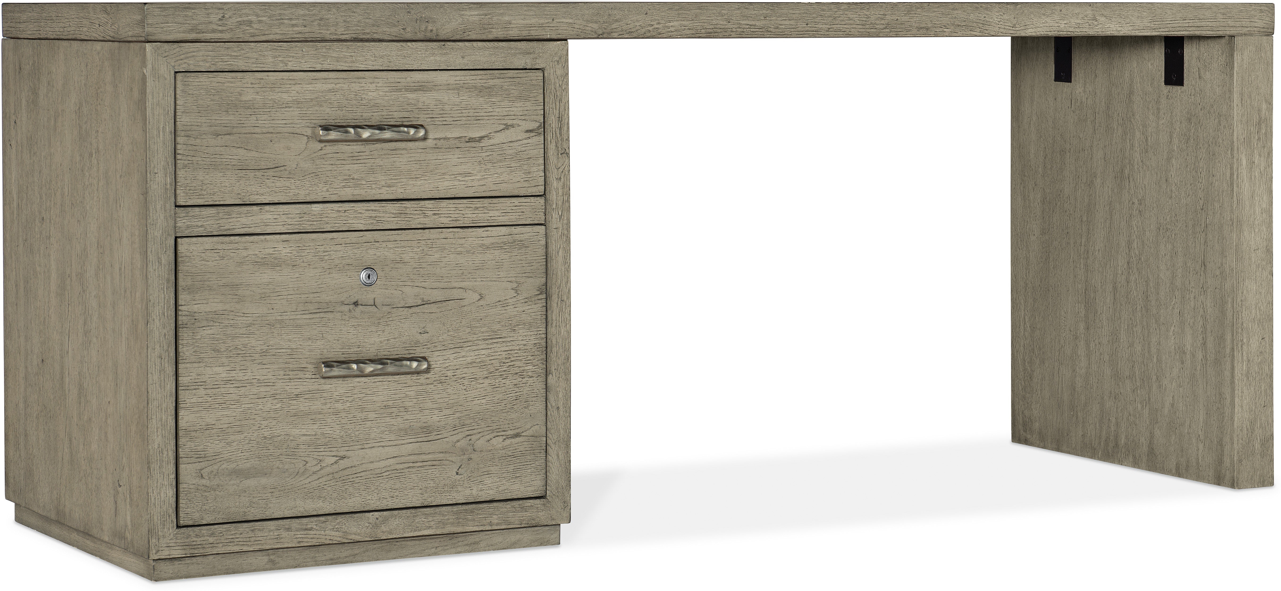 Hooker Furniture Home Office Linville Falls Desk - 72in Top-Small File and Leg